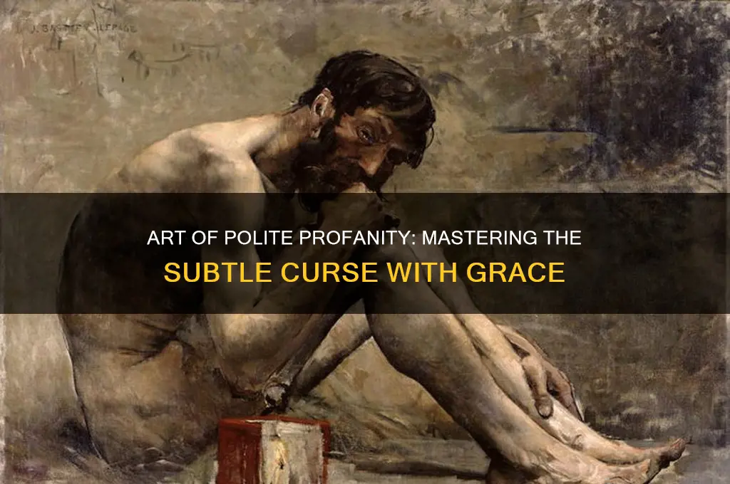 how to curse politely