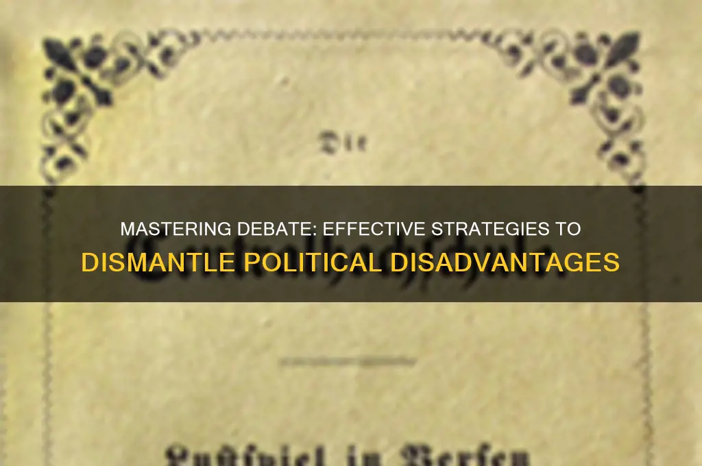 how to cut politics disad