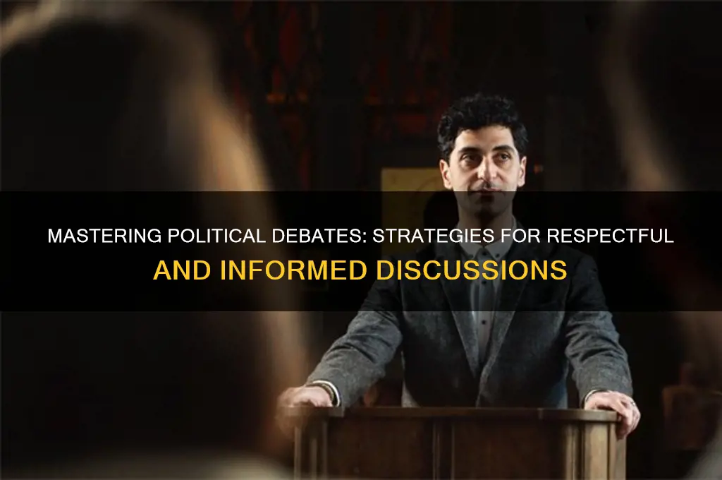 how to debate politics