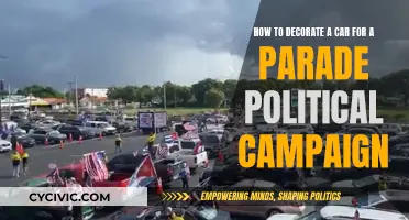 Decorating Cars for Political Parade Success