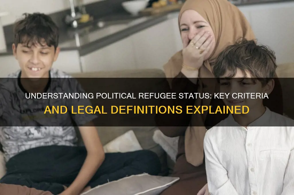 how to define political refugee