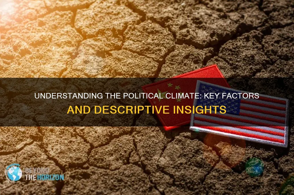 how to describe political climate