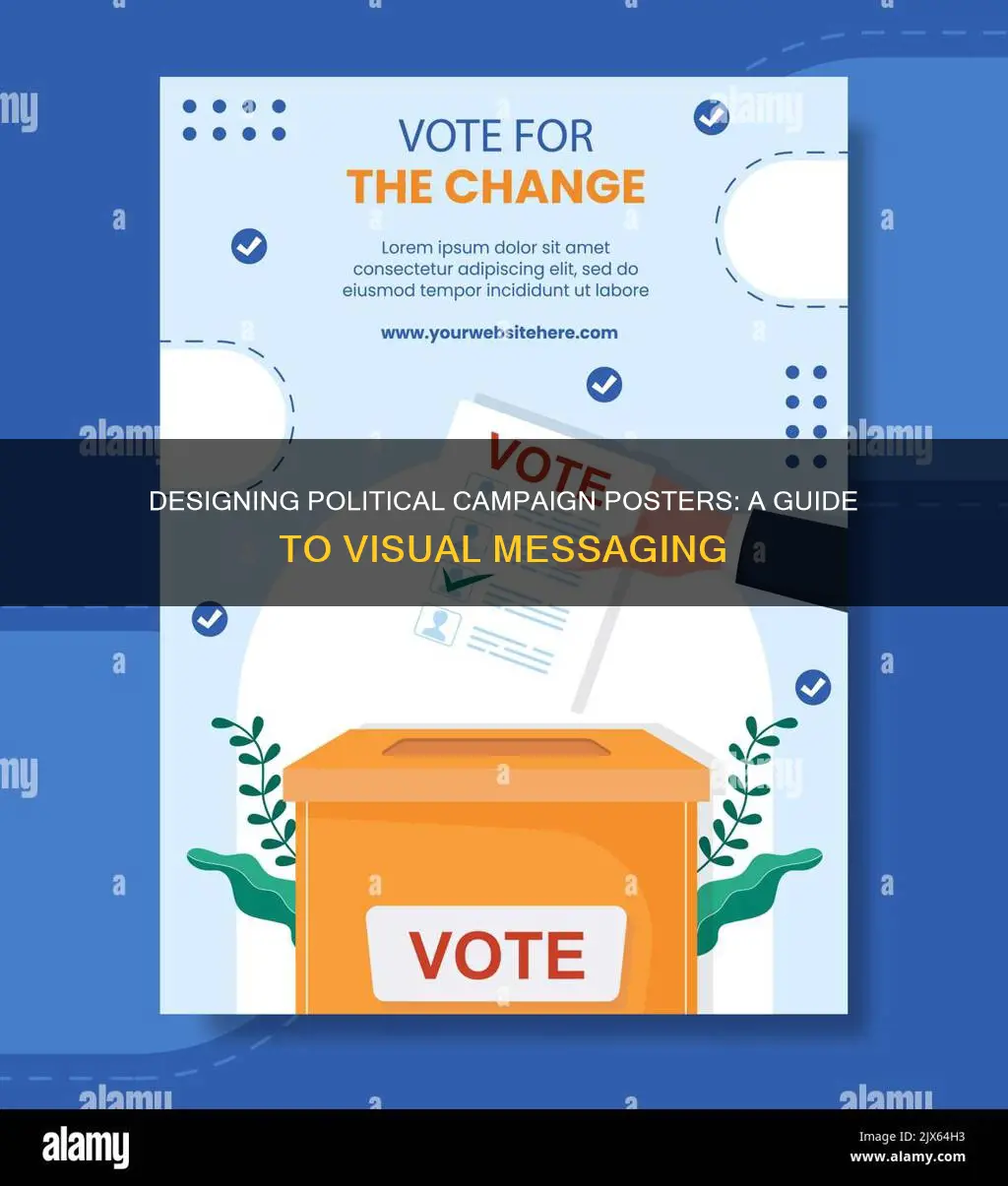 how to design a political campaign poster