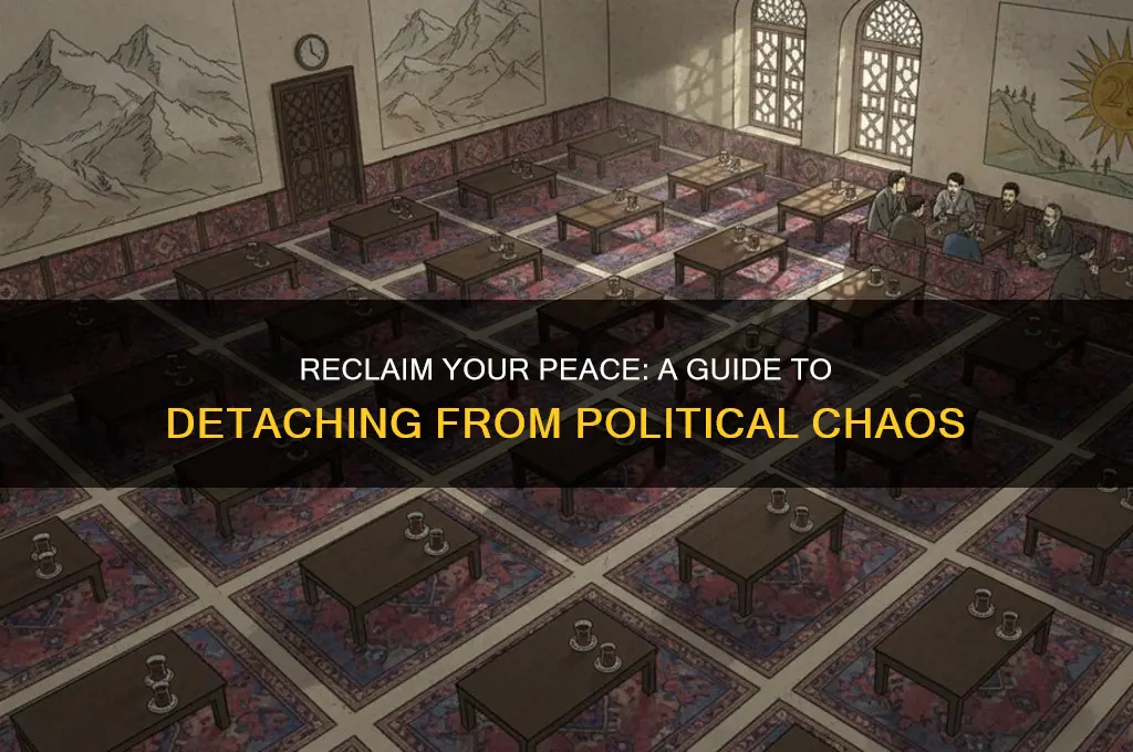 how to detach from politics