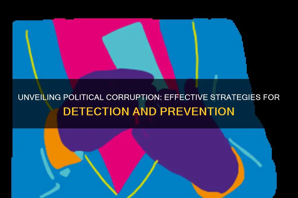 how to detect corruption political