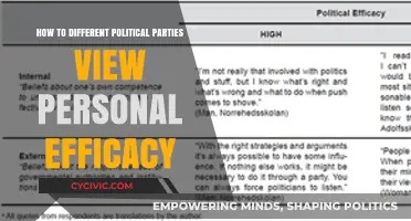Political Parties and Personal Efficacy: Diverse Perspectives on Individual Empowerment