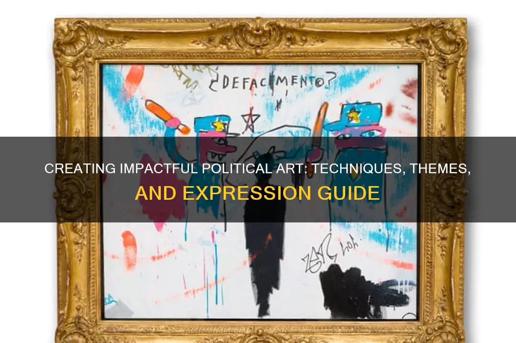 how to dmake political art