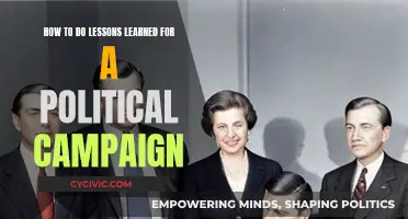 Lessons Learned: Political Campaign Strategies for Success