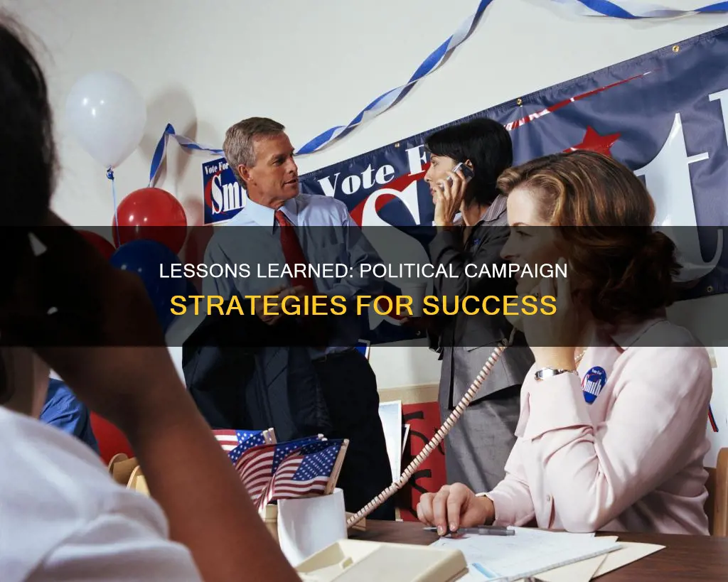 how to do lessons learned for a political campaign