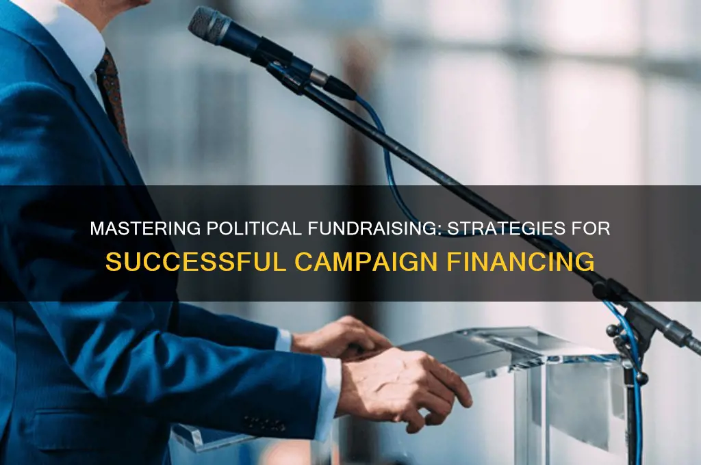 how to do political fundraising