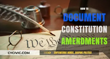 Documenting Constitutional Amendments: A Step-by-Step Guide