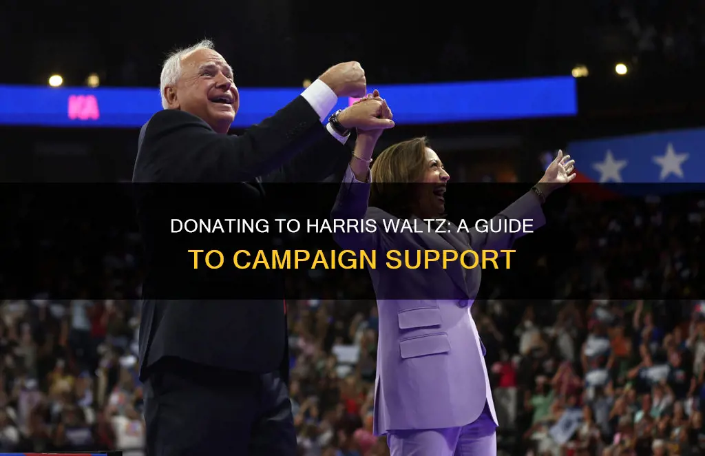 how to donate to harris waltz campaign