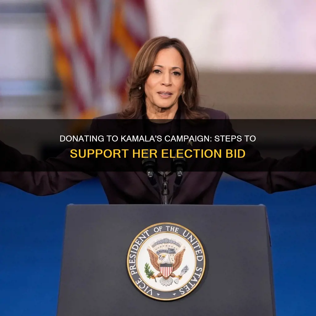 how to donate to kamala