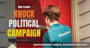 Knocking for Votes: Strategies for Door-to-Door Campaigning