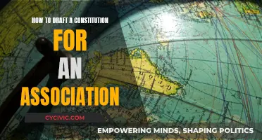 Drafting a Constitution: A Guide for Associations