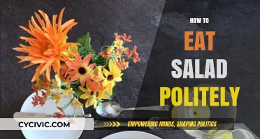 Mastering the Art of Eating Salad Gracefully and Politely