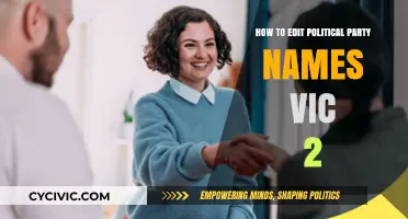 Editing Political Party Names in Victoria 2: A Comprehensive Step-by-Step Guide
