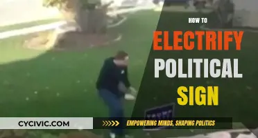 Electrify Your Political Sign: Creative Tips for High-Impact Visibility
