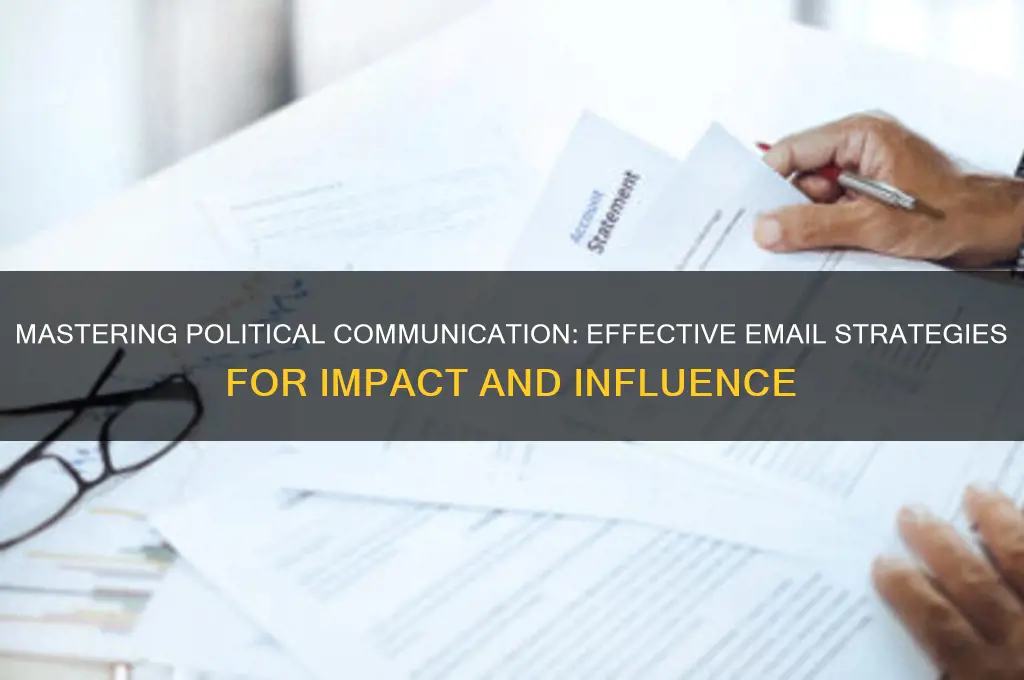 how to email in politics