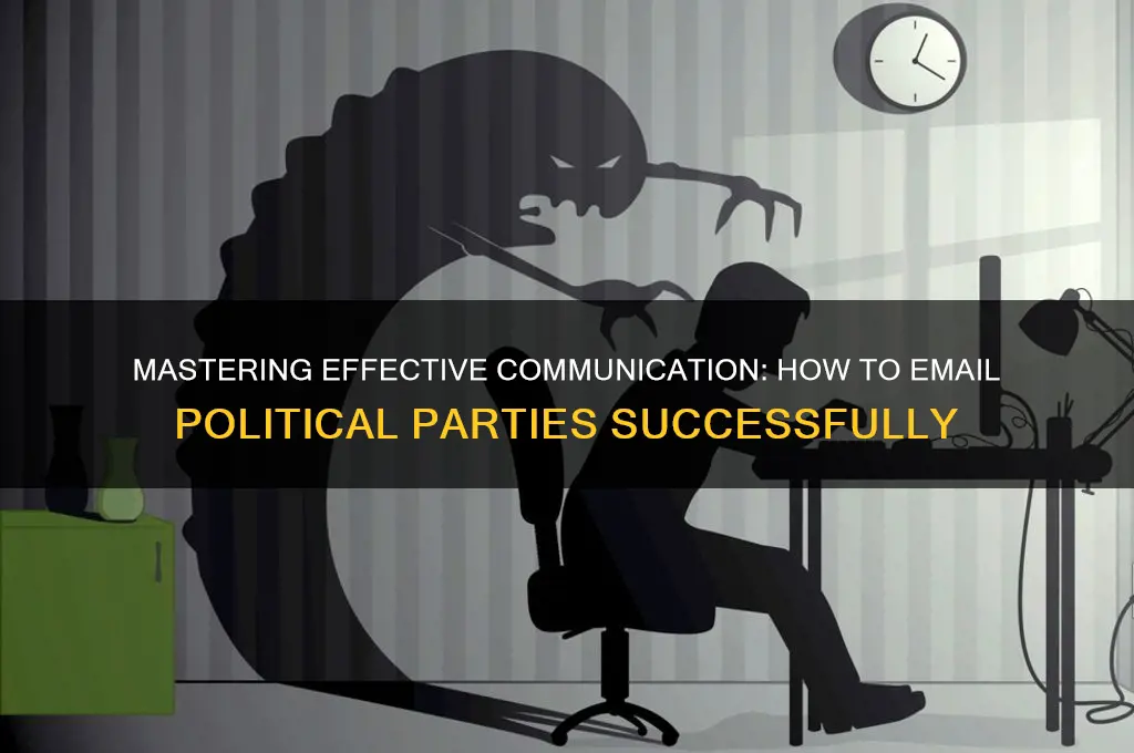 how to email political parties