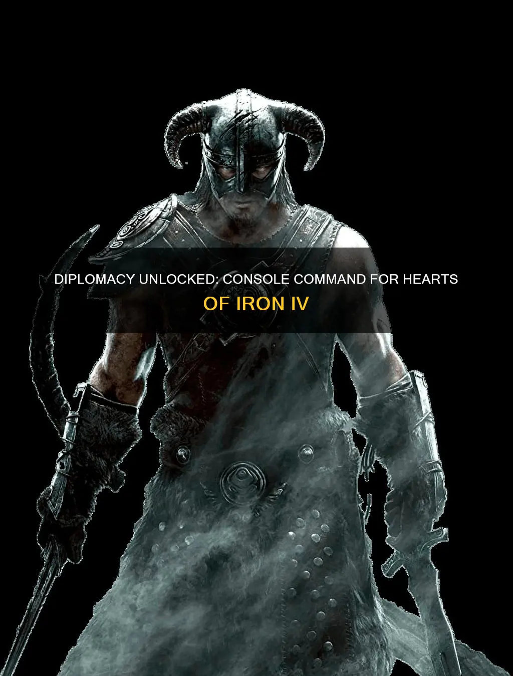 how to enable diplomacy in hoi4 console