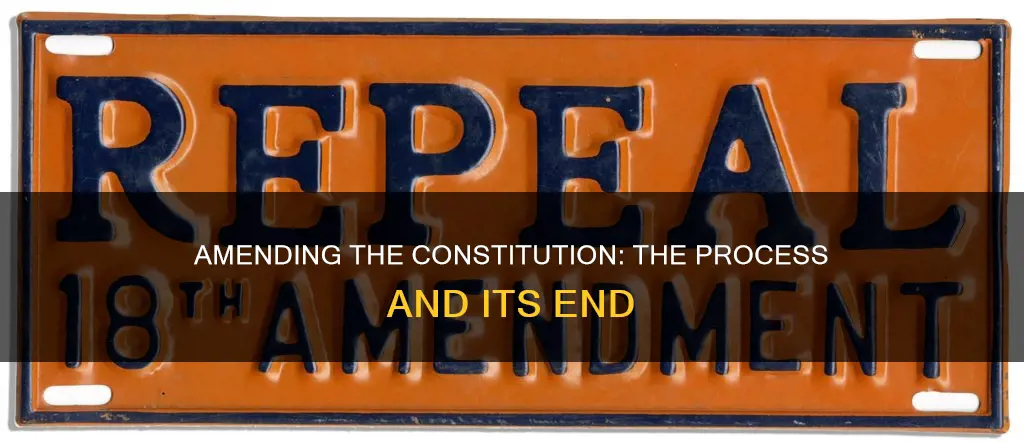 how to end a constitutional amendment