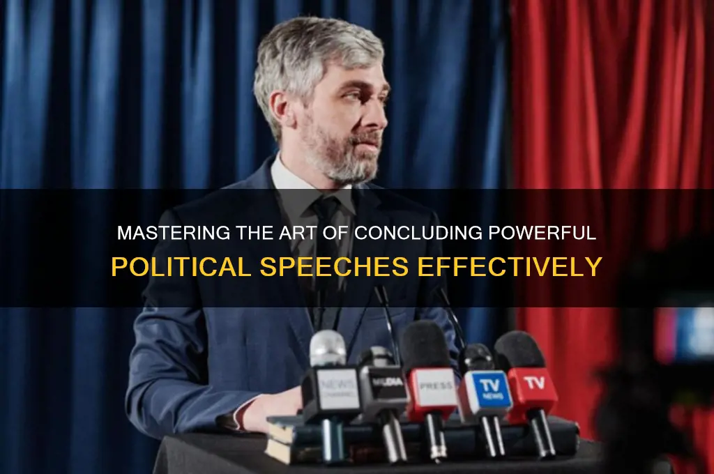 how to end political speech