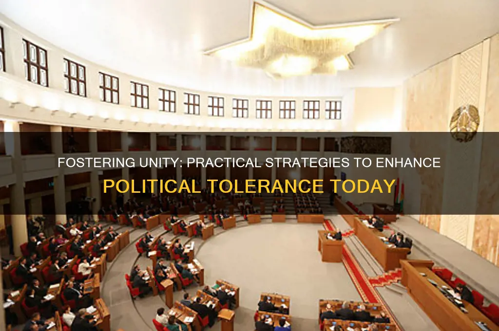 how to enhance political tolerance