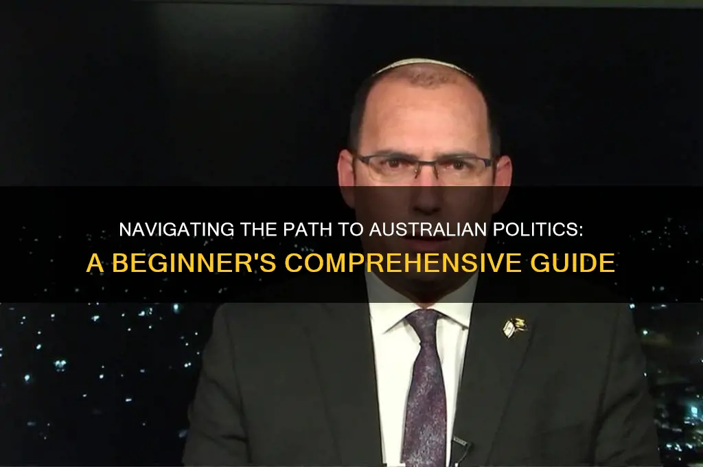 how to enter australian politics