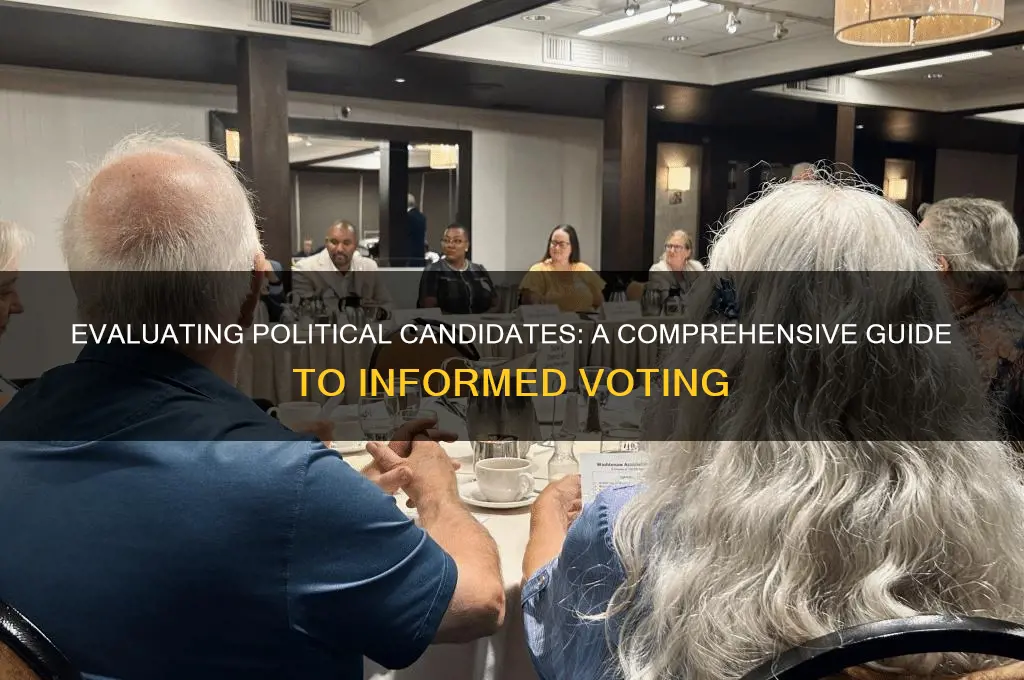 how to evaluate political candidates