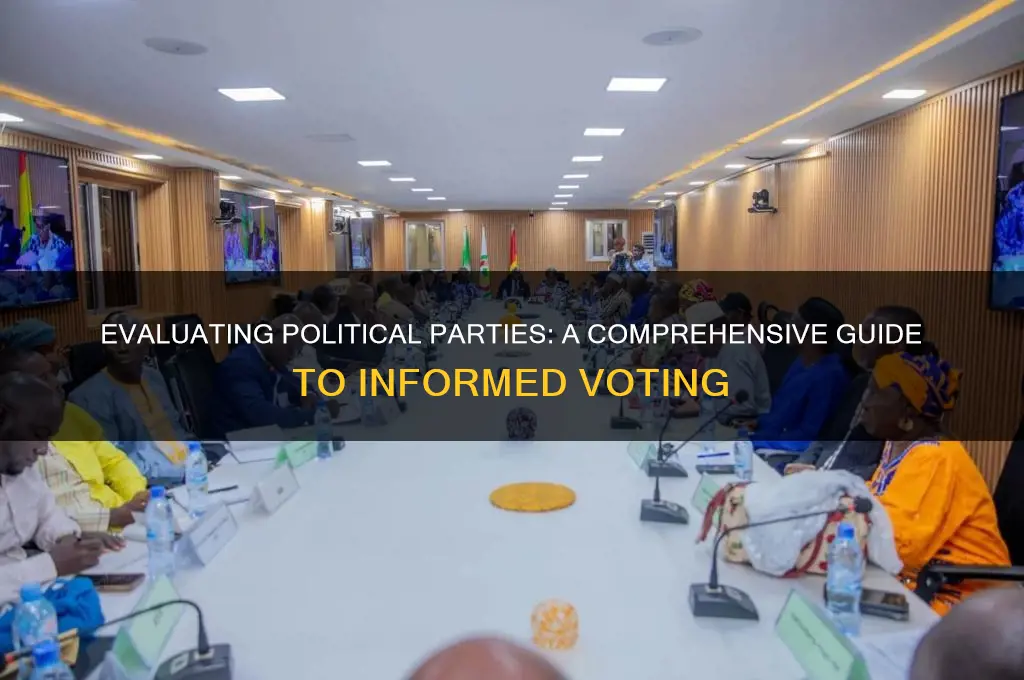 how to evaluate political party