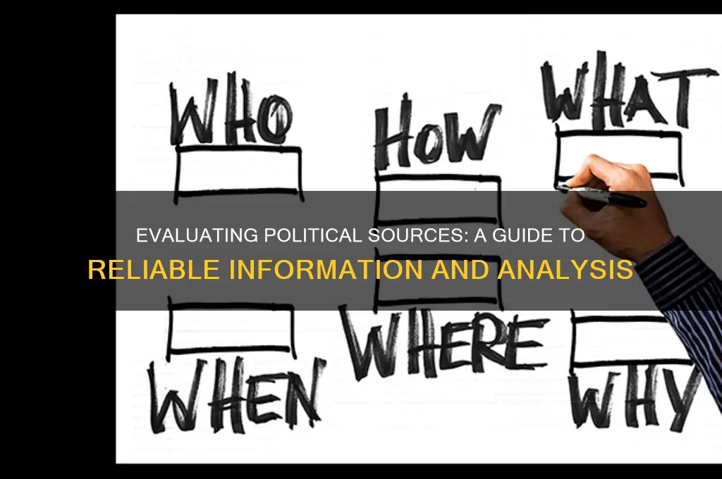 how to evaluate political sources