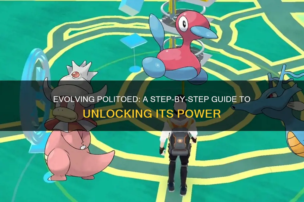how to evolve a politoed