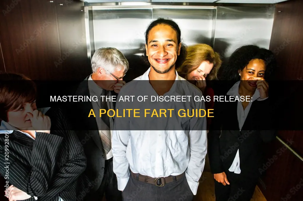 how to fart politely