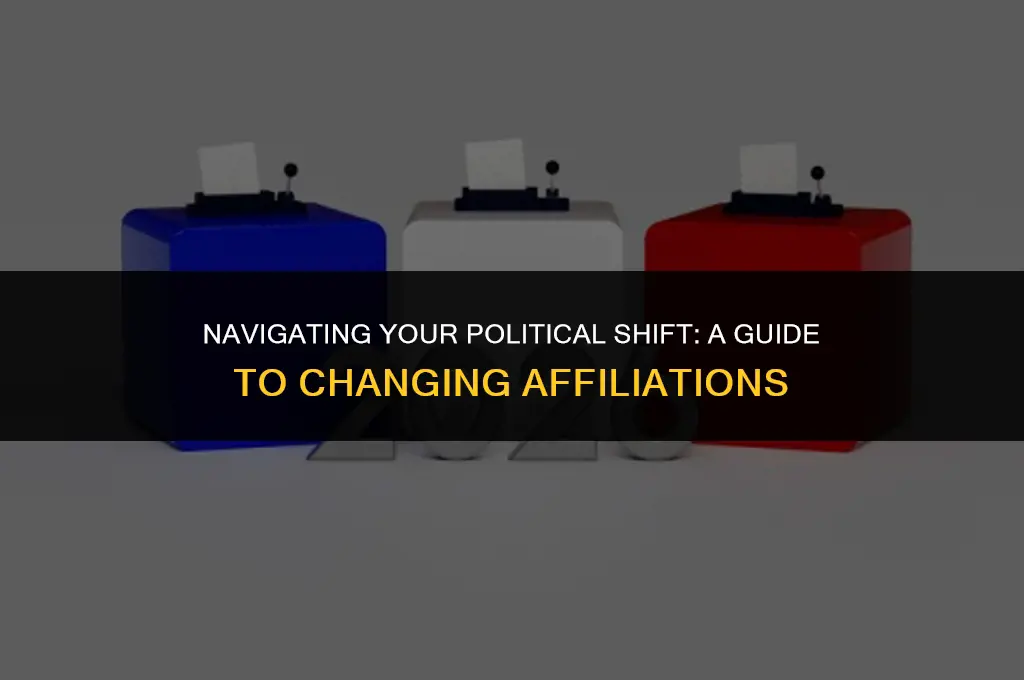 how to file for political affiliation change
