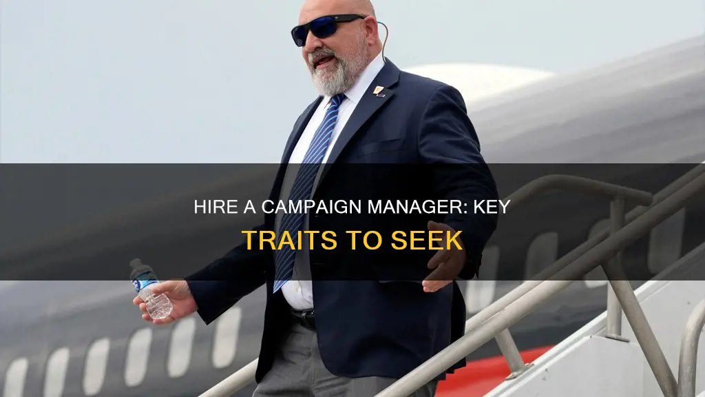 how to find a campaign manager