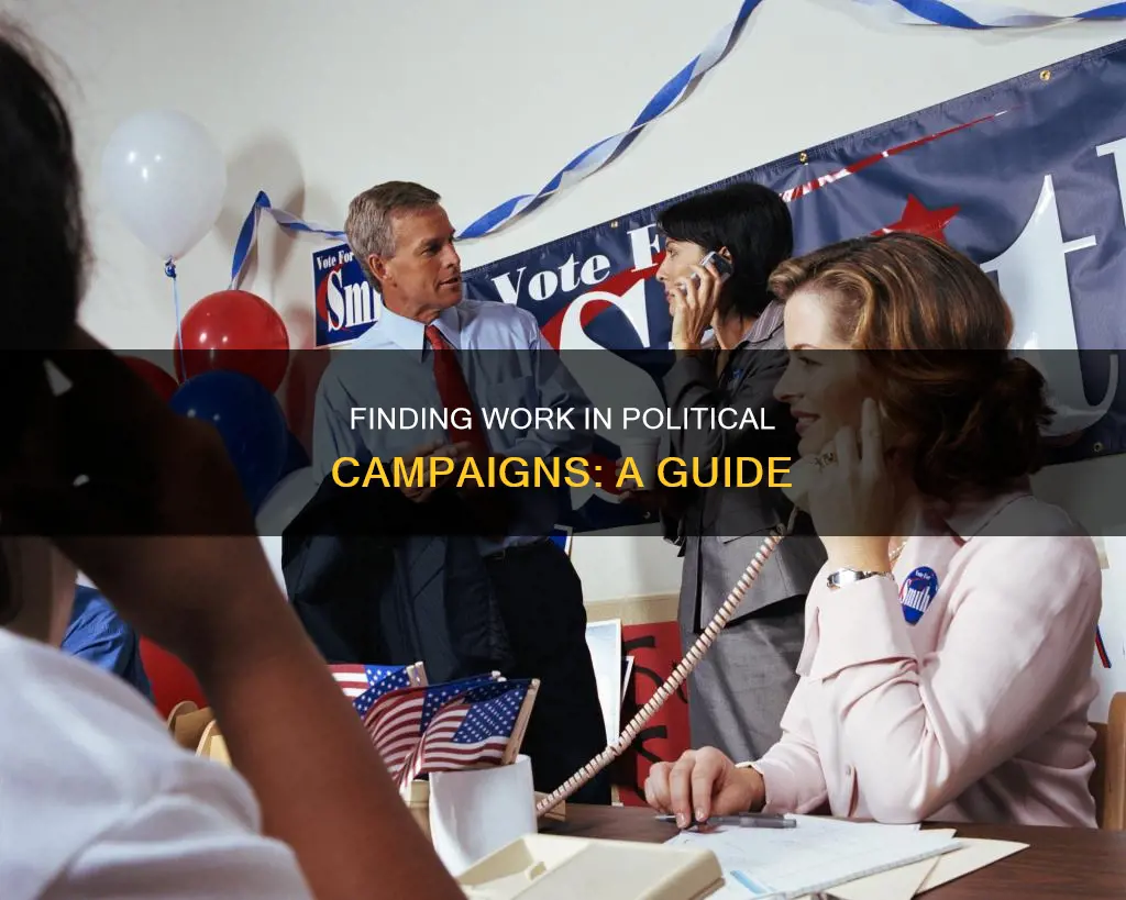 how to find jobs for political campaigns