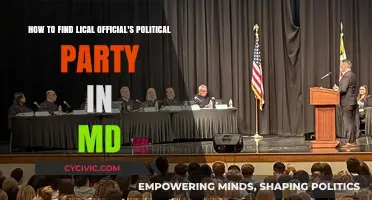 How to Identify Local Officials' Political Party in Maryland