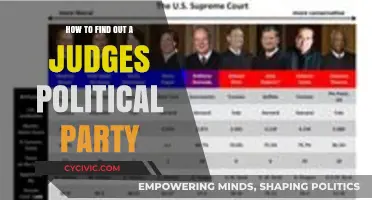 Uncovering Judicial Leanings: How to Identify a Judge's Political Party