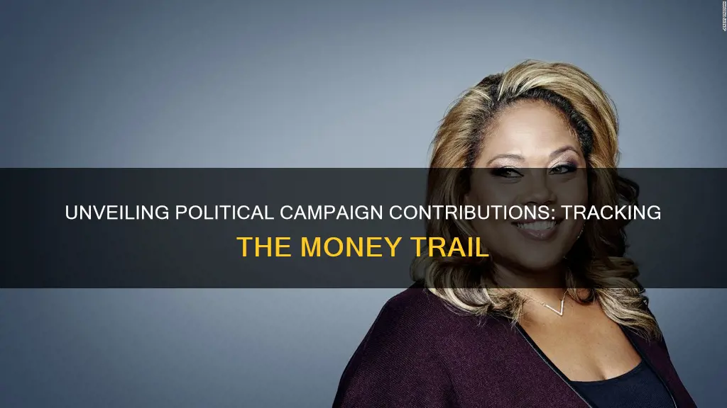 how to find out who contributed to political campaigns