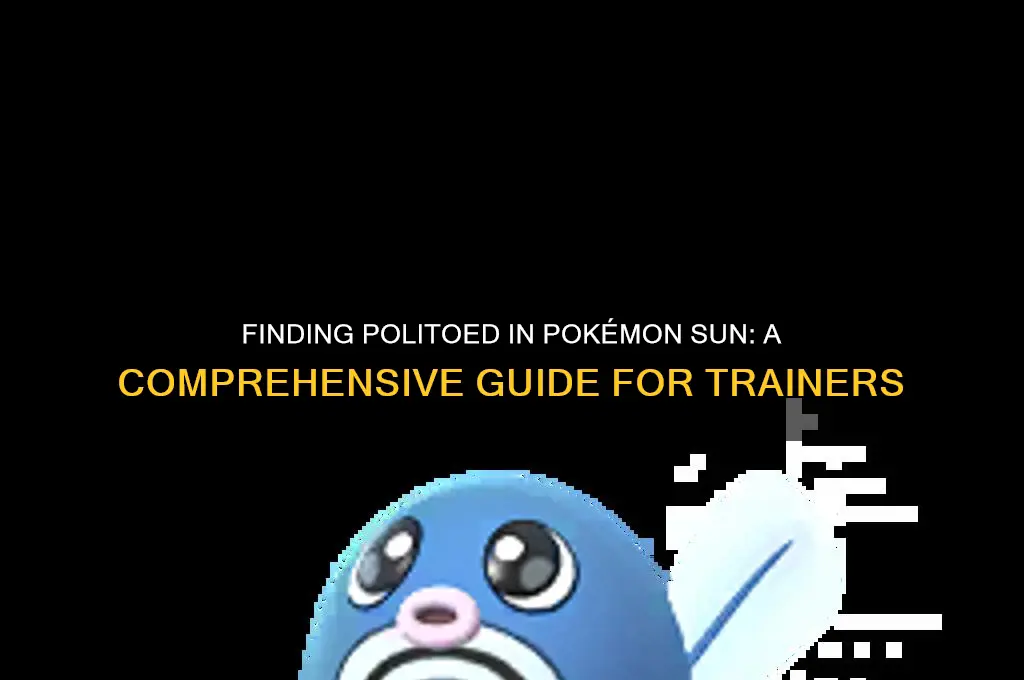how to find politoed sun