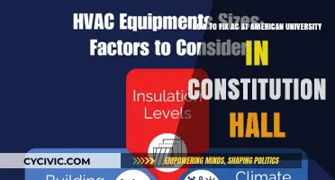 Fixing AC at American University's Constitution Hall