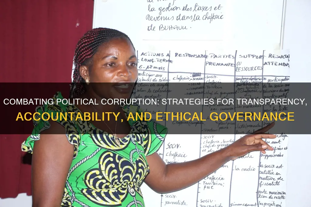 how to fix political corruption