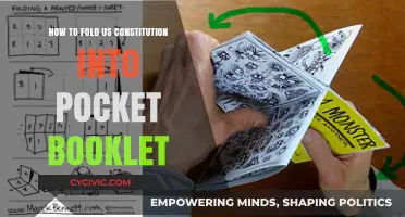 Folding the US Constitution: Pocket-Sized Guide
