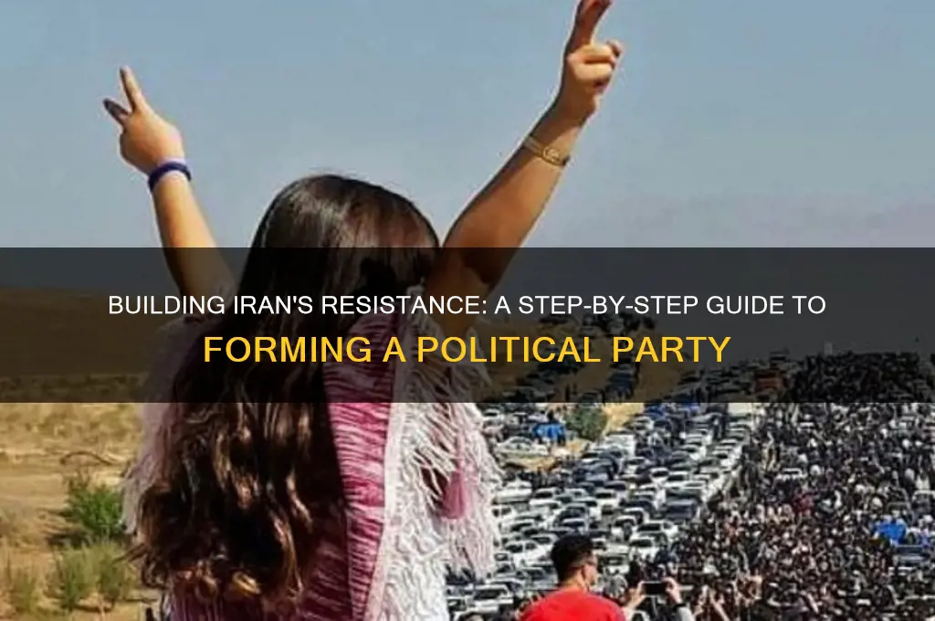 how to form a political party for iran resistance