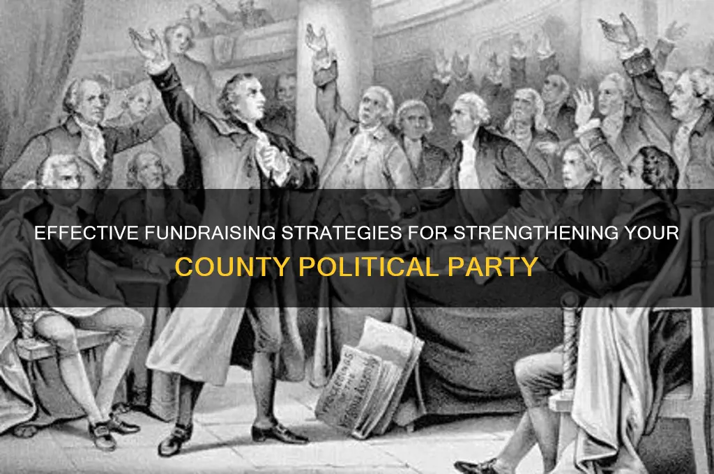 how to fundraise for a county political party