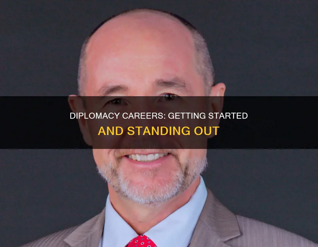 how to get a career in diplomacy