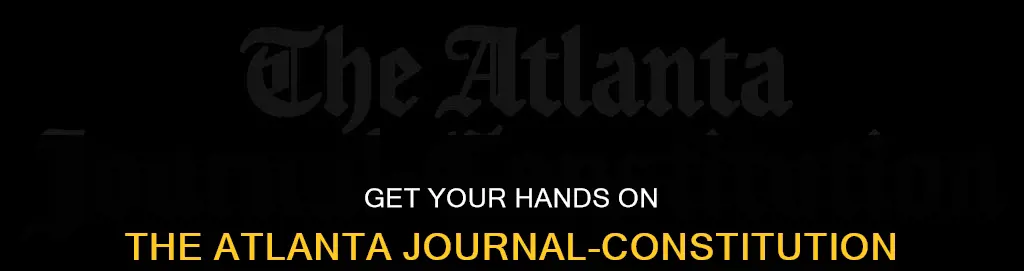 how to get a copy of the atlanta journal constitution