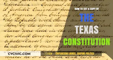 Obtaining the Texas Constitution: A Simple Guide