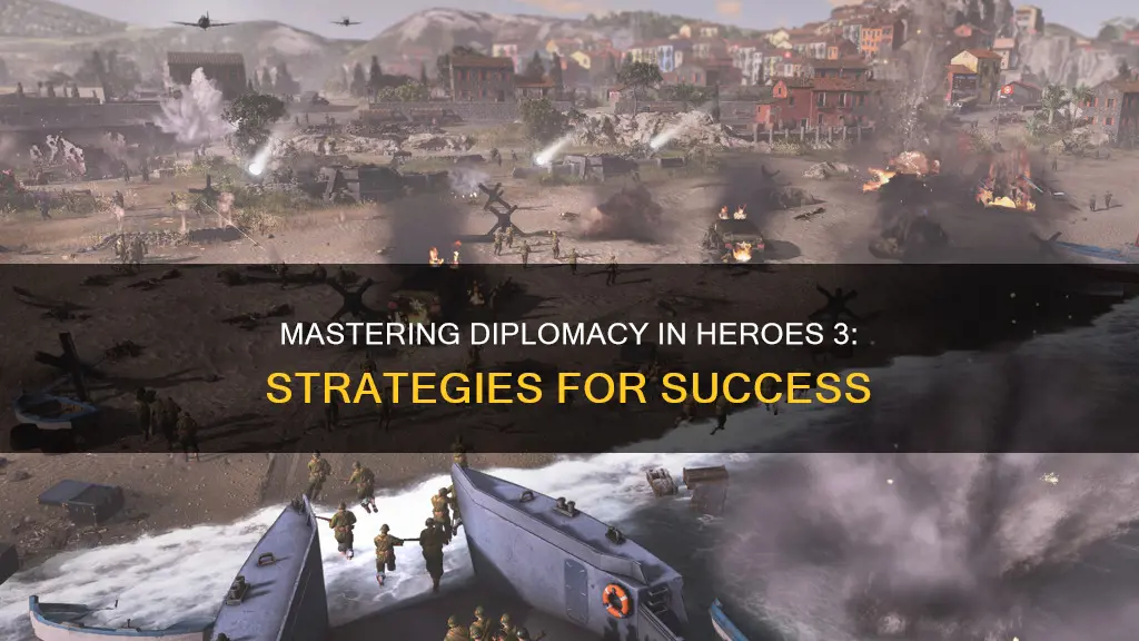 how to get diplomacy in heroes 3